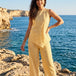 Butter Yellow Gingham Check Co-ord Set