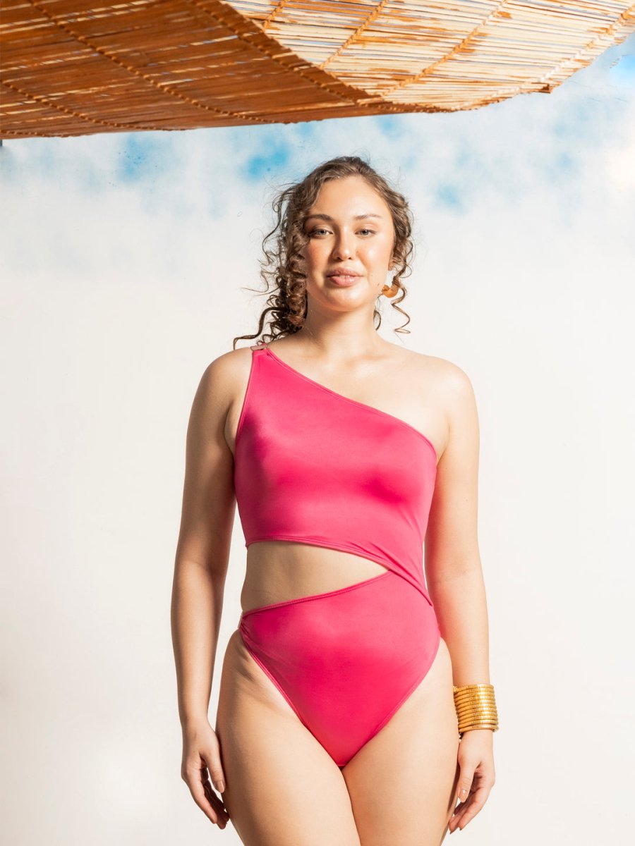 Larsoni One Shoulder Monokini - AOBASWIMWEAR Larsoni One Shoulder Monokini - AOBASWIMWEAR