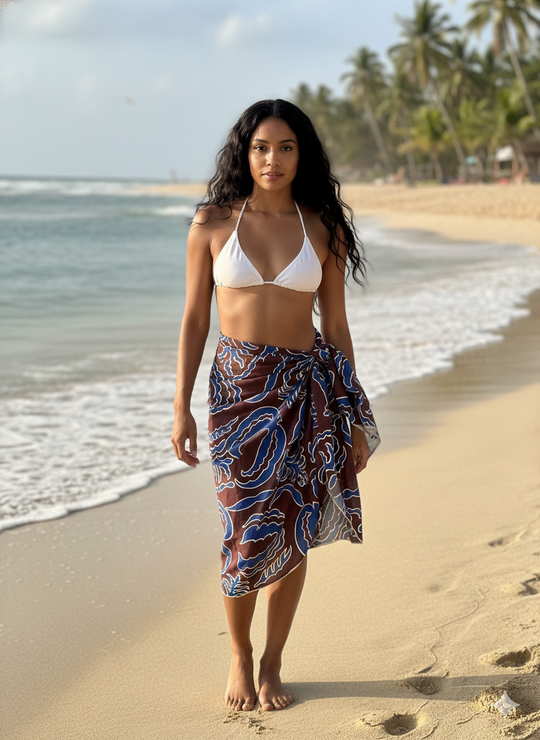 Indigo Earth Sarong