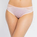 Women Pink Lace Bikini Brief