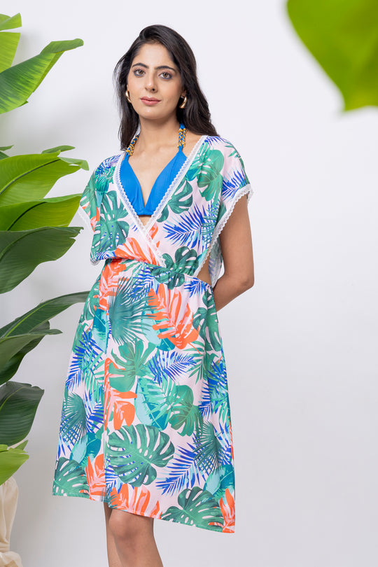 Women Swimwear Rainforest Rhapsody 3-Piece Swim Set