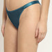 Teal-Green Self-Design Thongs