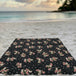 Midnight Blossom Sarong