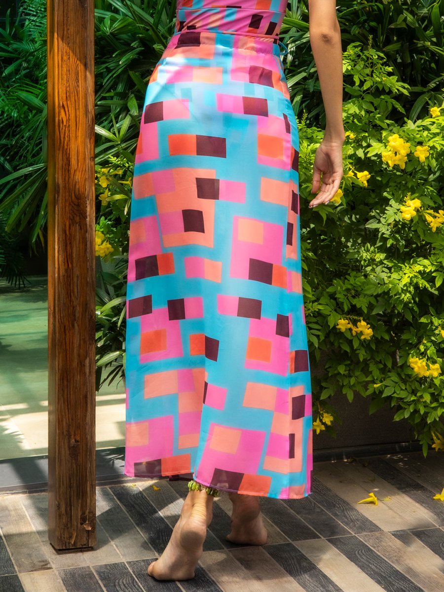 Candy Crush Coverup Skirt - AOBABeachwear Candy Crush Coverup Skirt - AOBABeachwear