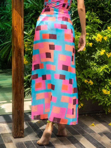 Candy Crush Coverup Skirt - AOBABeachwear Candy Crush Coverup Skirt - AOBABeachwear