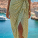 Green Printed Sarong