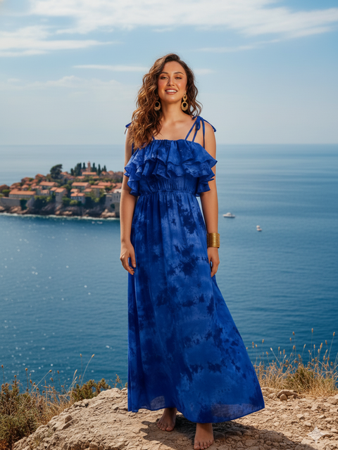 Cobalt Maxi Dress