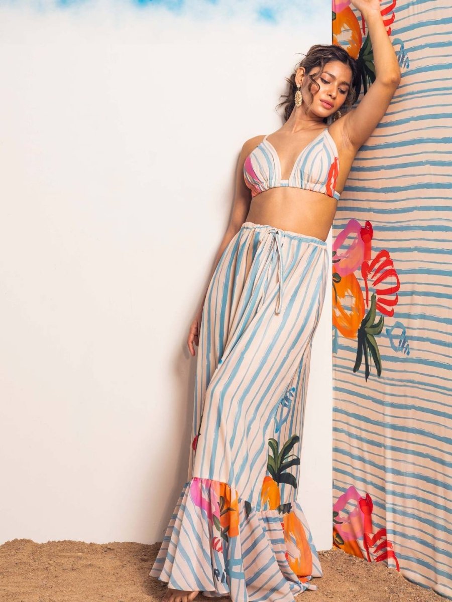 Tooti Frooti Beachwear Skirt Set - AOBABEACHWEAR Tooti Frooti Beachwear Skirt Set - AOBABEACHWEAR