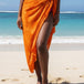 Orange Tie & Dye Sarong