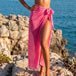 Red Printed Sarong
