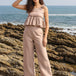 Pink Linen Trouser Co-ord Set