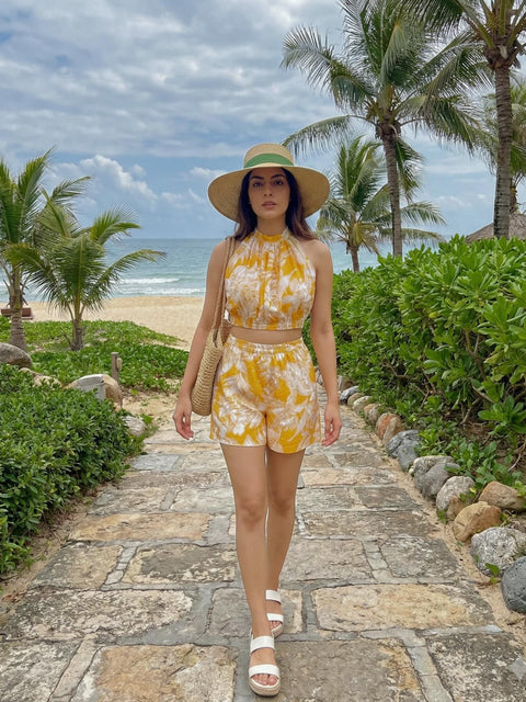 Hibiscus Co-ord Set