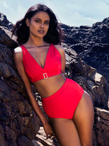 Retro Red Bikini Swim Set Retro Red Bikini Swim Set