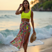Tropical Bloom Sarong