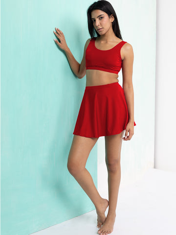 Crimson Flare swim Set