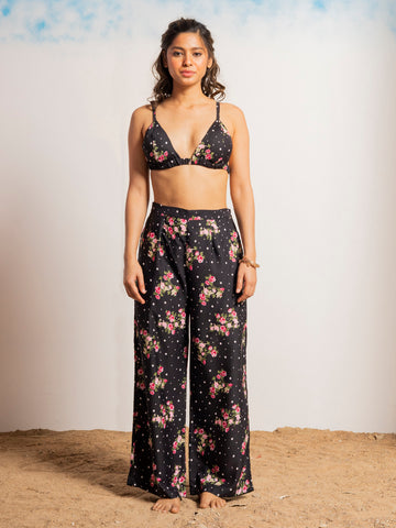 Floral Printed Comfort-Fit Swim Set