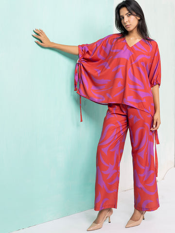 Crimson Wave Co-Ord