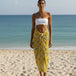 Marigold Oasis Wrap Sarong