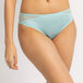 Women Turquoise Lace Bikini Brief
