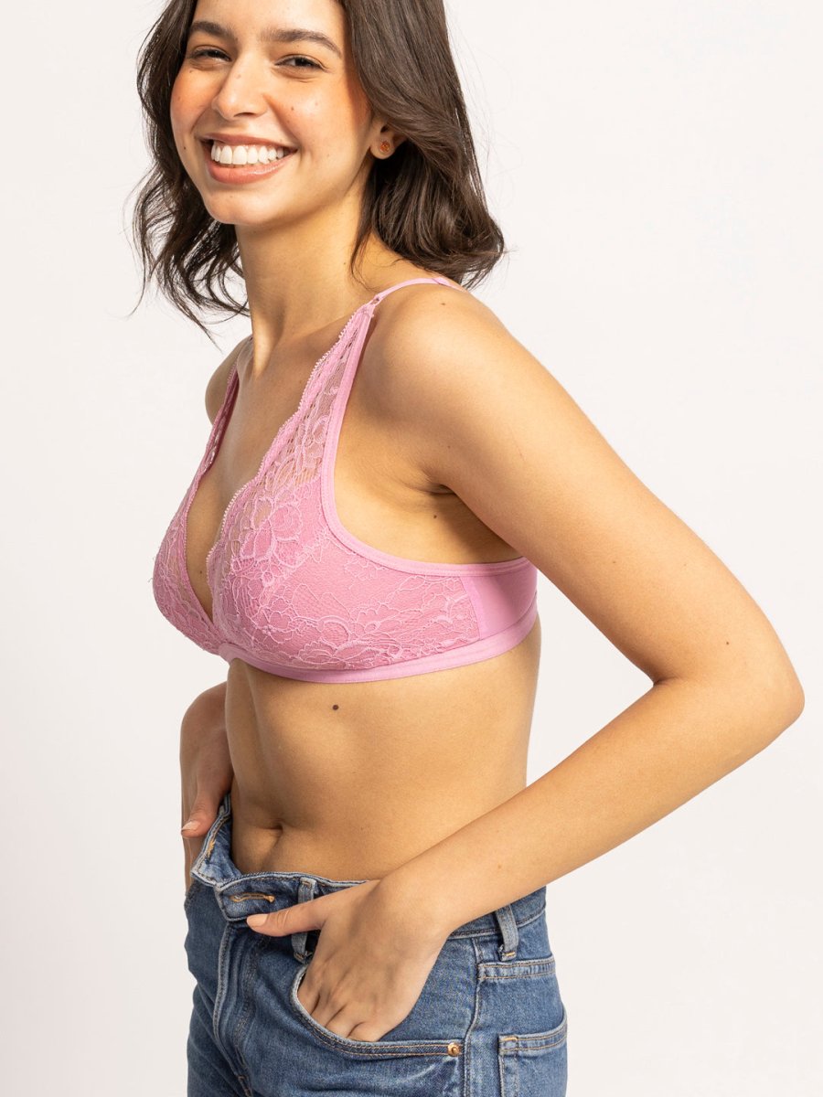 Blush Bralette Bra - AOBA