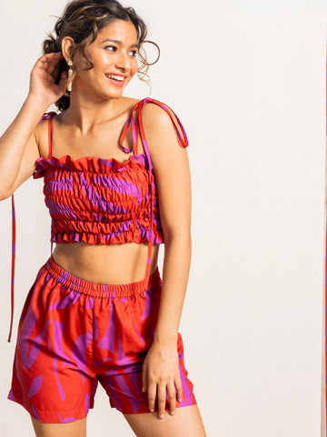 Crimp Beachwear Co - ord Set - AOBABEACHWEAR