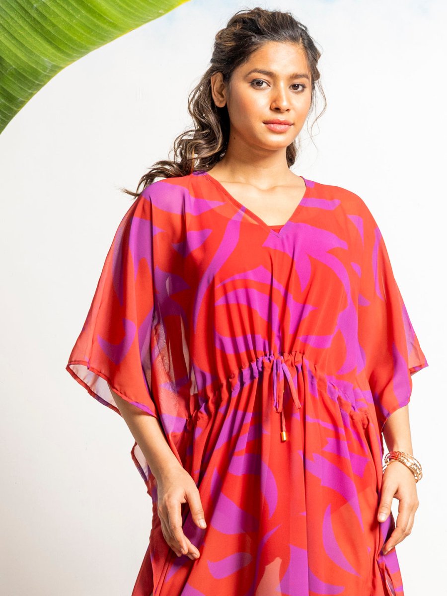 Sea Whip Beachwear Kaftan - AOBABeachwear