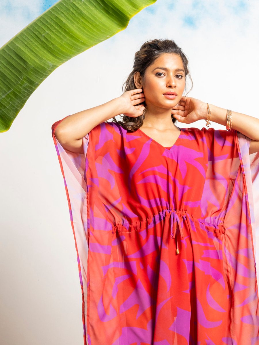 Sea Whip Beachwear Kaftan - AOBABeachwear