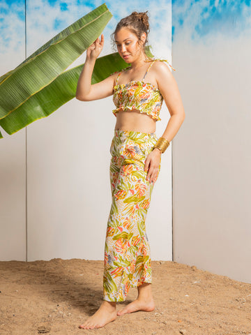 Tropical Printed Comfort Fit Swim Set