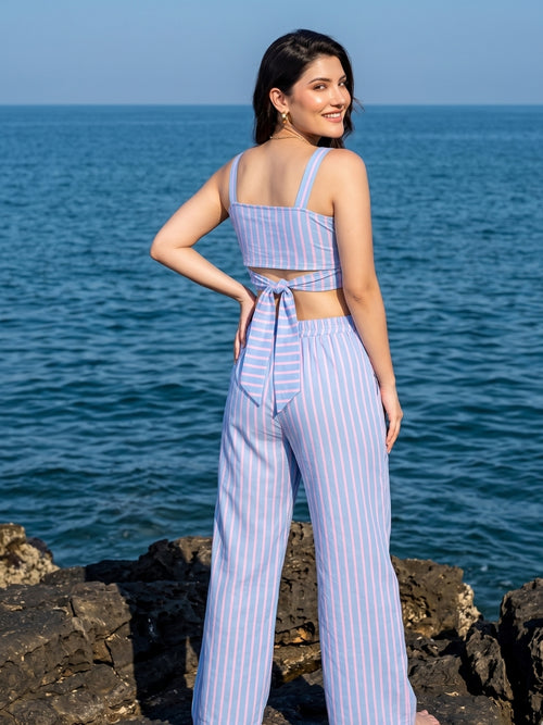 Coastal Breeze Striped Co-ord Set