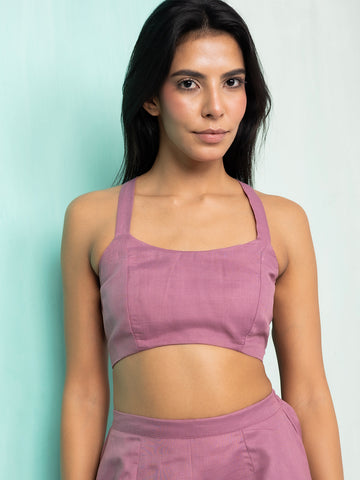 Blush Mauve Elegance Co-Ord Set