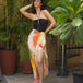 Sunset Bloom Sarong