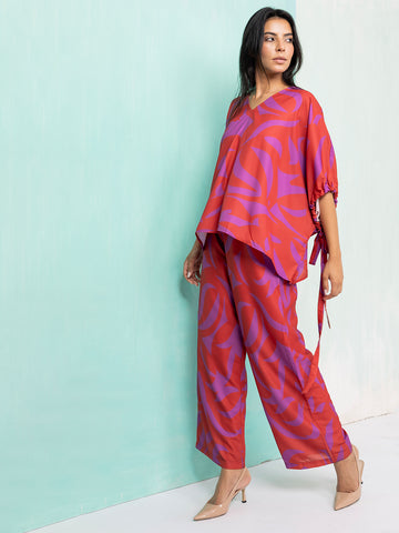 Crimson Wave Co-Ord