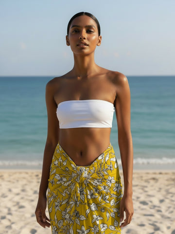 Marigold Oasis Wrap Sarong