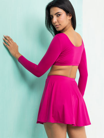 Muse Skirt & Crop Top Swim Set