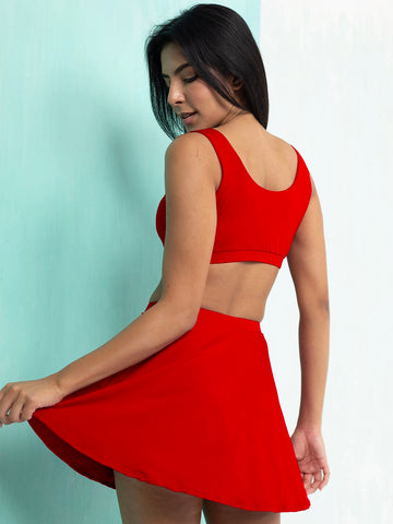 Crimson Flare swim Set