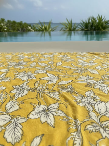 Marigold Oasis Wrap Sarong