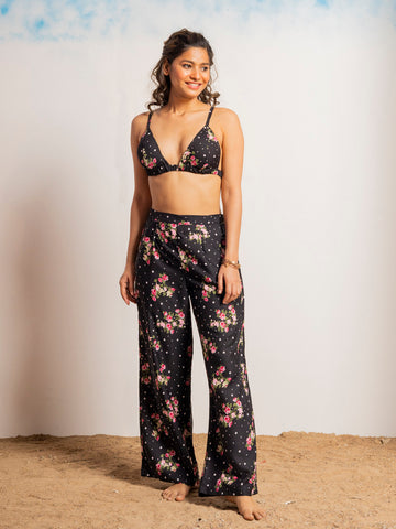 Floral Printed Comfort-Fit Swim Set