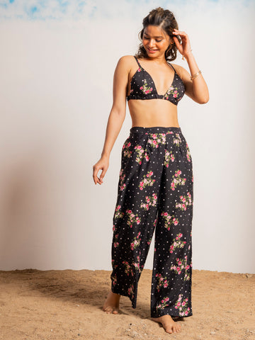 Floral Printed Comfort-Fit Swim Set