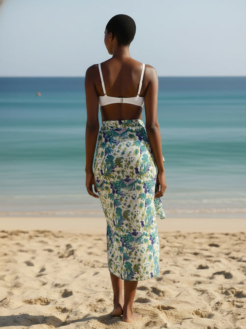 Cerulean Eden Sarong