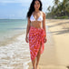 Geo Satin Sarong