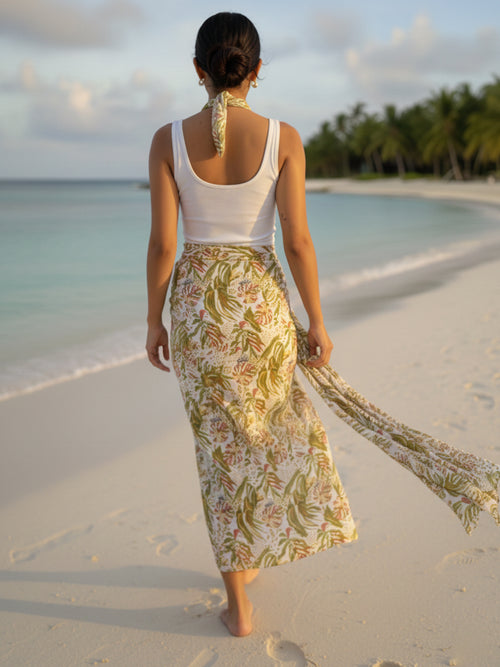 Botanical Mirage Sarong