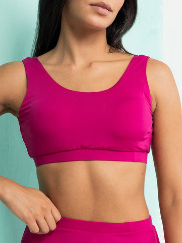 Magenta Charm swim Set