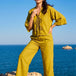 Green Linen Trouser Co-ord Set