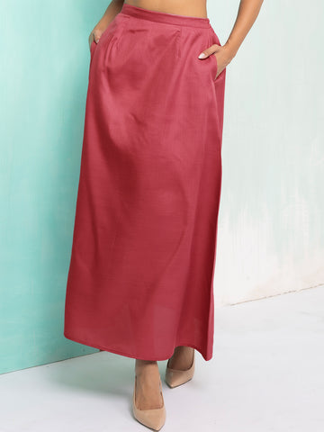 Mauve Muse Tie-Up Co-Ord Set