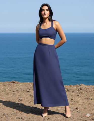 Sapphire Luxe Co-Ord Set