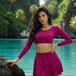 Women Swimwear Muse Skirt Swim Set
