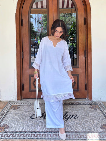 White Pearl Co-Ord