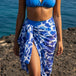 Blue Printed Sarong