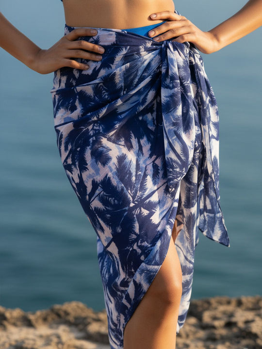 Blue Printed Sarong – AIBW-204E