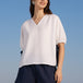 White Colourblock Shorts Co-ord Set